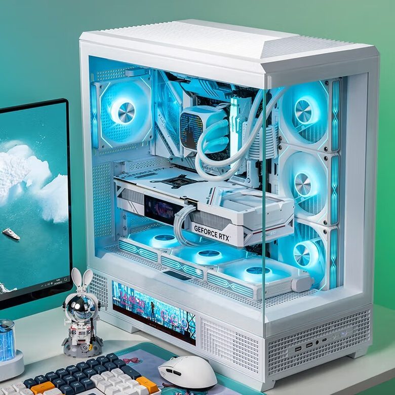 爱国者 星璨 海景房机箱 侧透 ATX